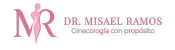 Logotipo banner Dr. Misael Ramos, ginecólogo en Playa del Carmen.